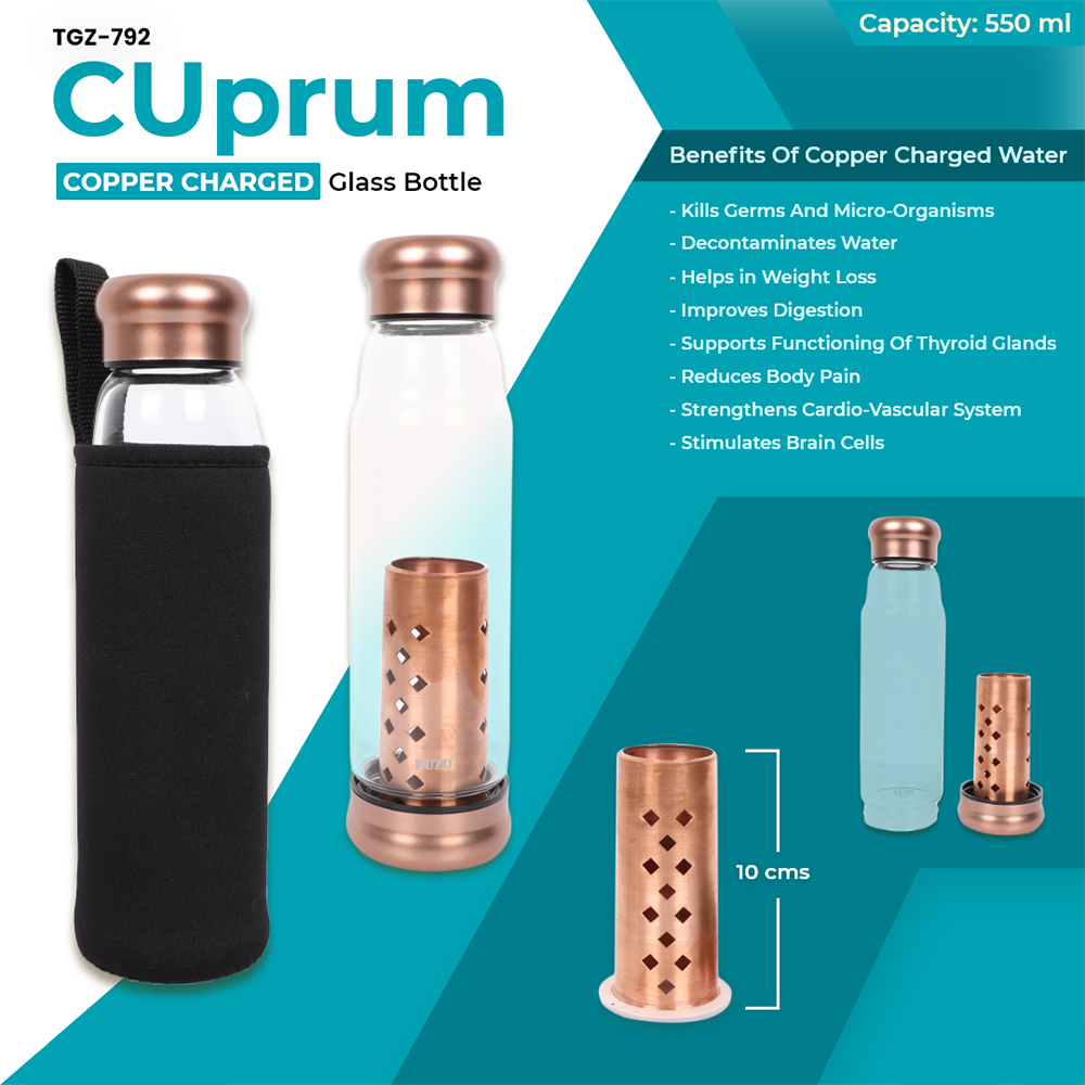 CUprum TGZ-792  Glass Bottle