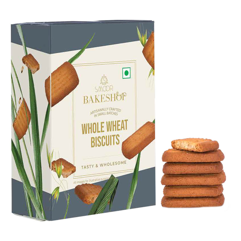 SMOOR CHOCOLATES -  WHOLE WHEAT BISCUITS