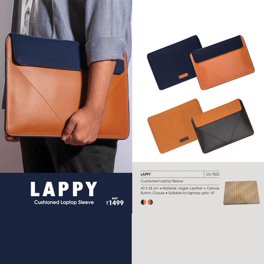 LAPPY  - Cushioned Laptop Sleeve
