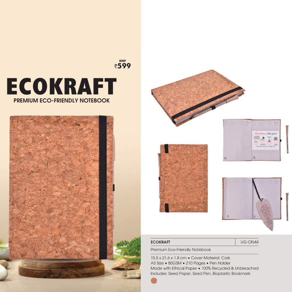ECOKRAFT - Eco Friendly Notebook