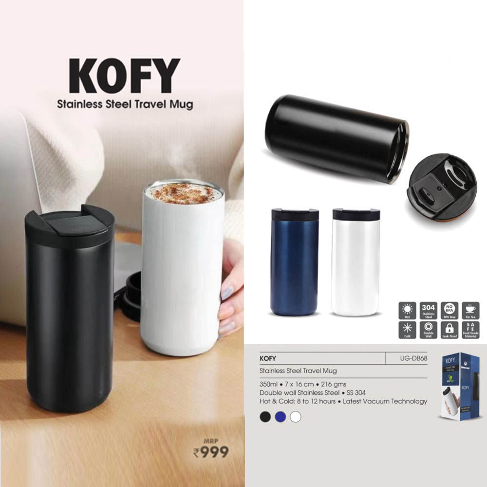 KOFY - Stainless Steel Travel Mug