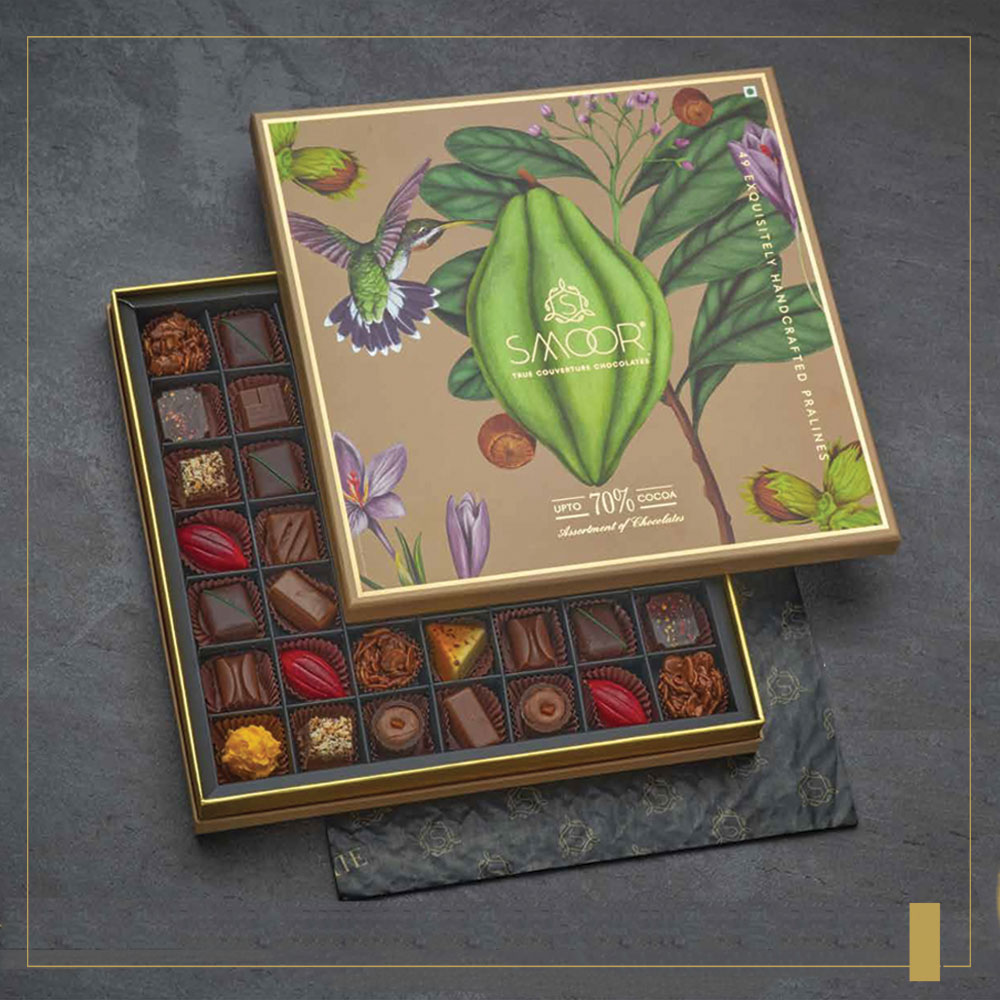 SMOOR CHOCOLATES -  LUXURY CHOCOLATES BOX Of 49