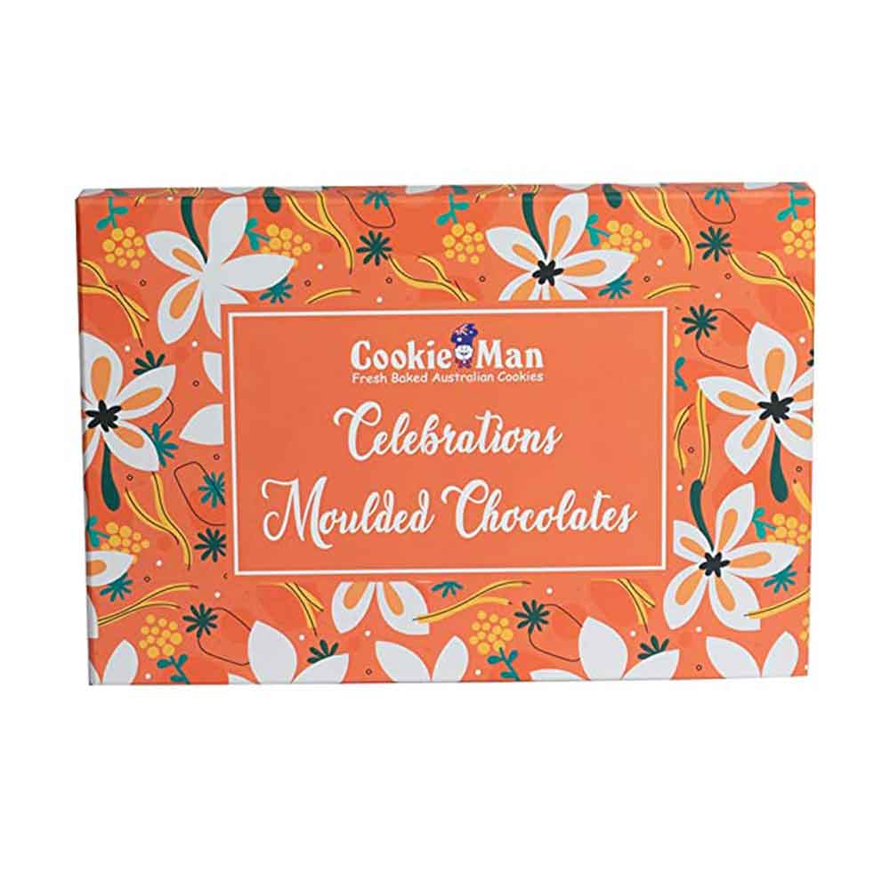 Cookie Man Premium Celebration Moulded Chocolate Box 180 Gms (15Units)
