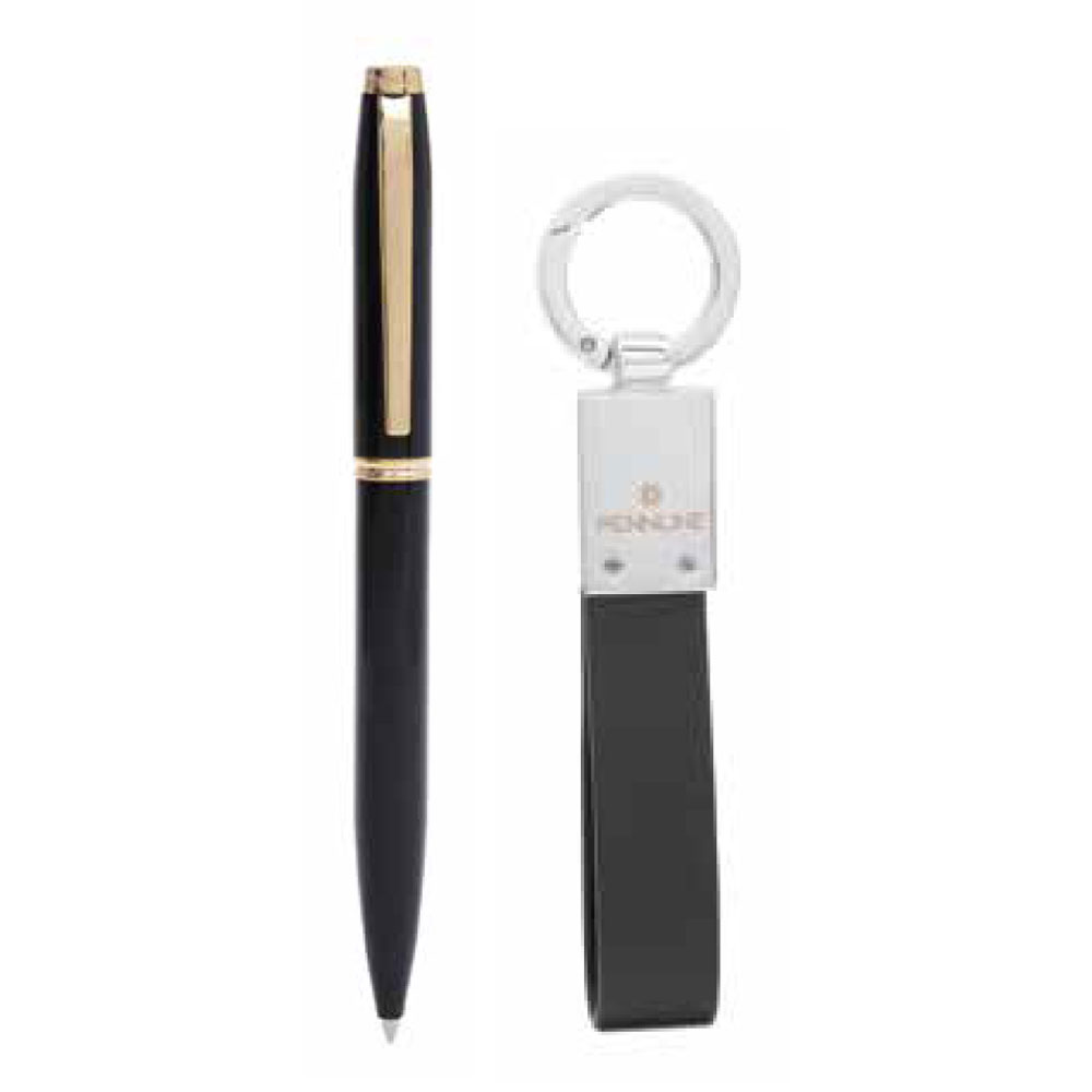 Gift Set - Atlas Ballpoint Pen with Key Chain