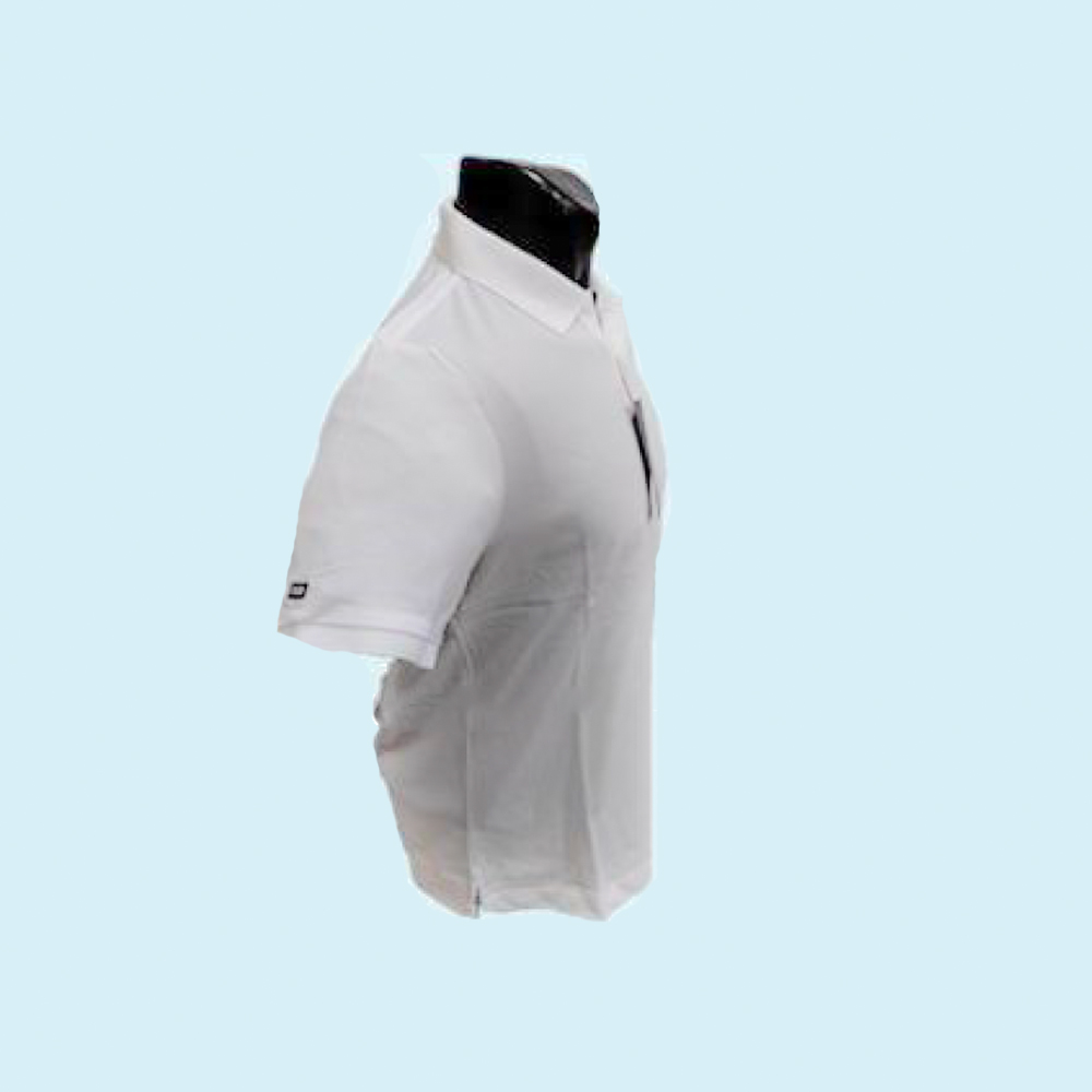 US POLO ASSN COLLARED T-SHIRT - WHITE COLOUR