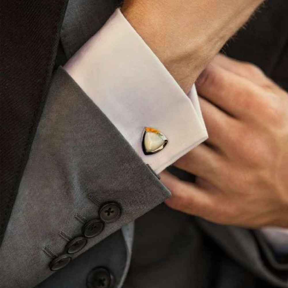 Avant Garde Basildon Pearl Cufflinks