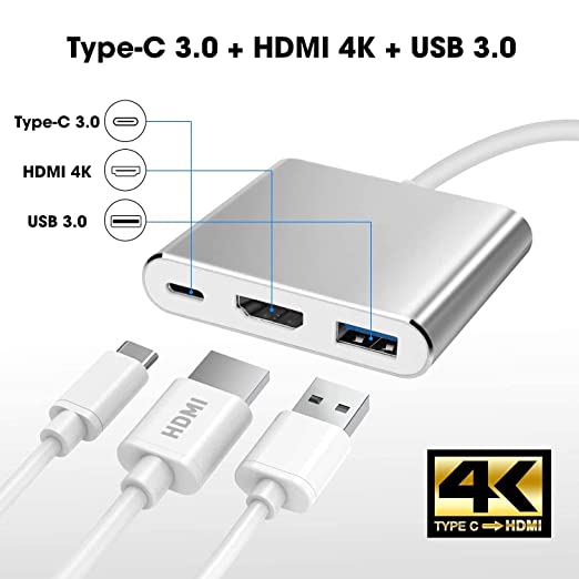 Portronics C-Konnect-USB-C Multiport Adapter