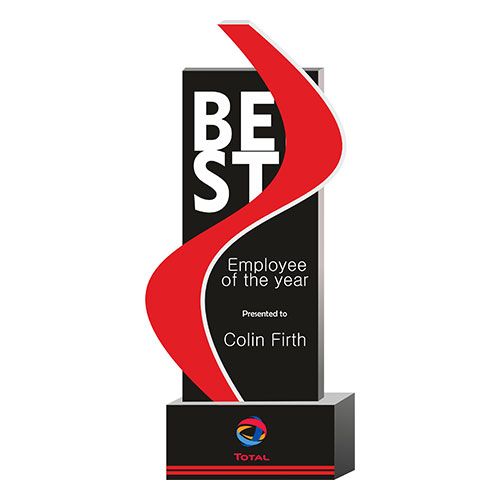 Acrylic Trophy - FT 432 - Best Employee Award