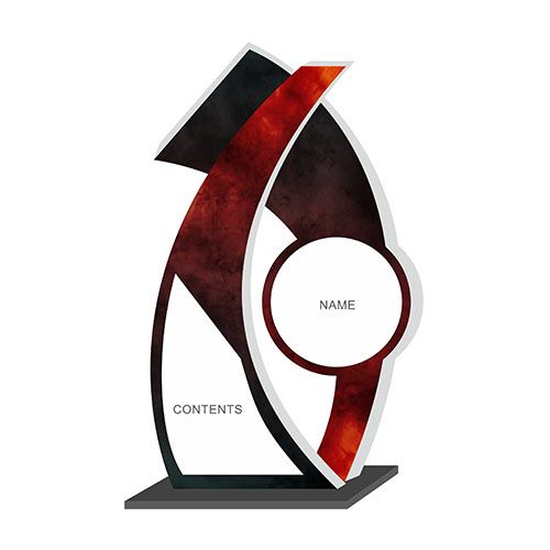 Acrylic Trophy - FT 488 - Innovation award