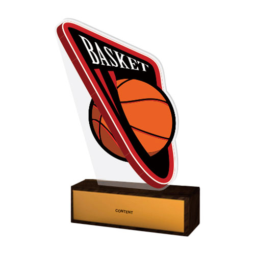 Acrylic Trophy - FT 384 - Basketball