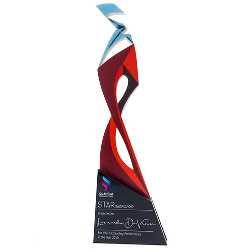 Acrylic Trophy - FT 387 - Innovation Award