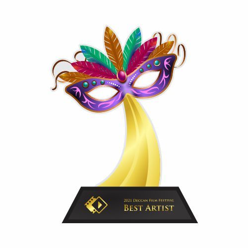 Acrylic Trophy - FT 530 - Best Artist Award