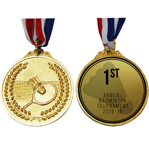 Big Badminton Medal