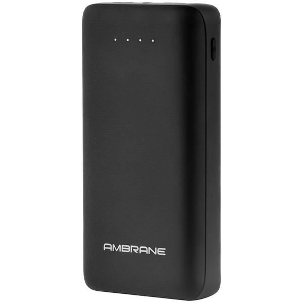 Ambrane PP-30 Pro 27000 mAh Li-Polymer Powerbank with Quick Charge 3.0 Technology with Fast Charging output through Dual USB ports and Type C Port (Black)
