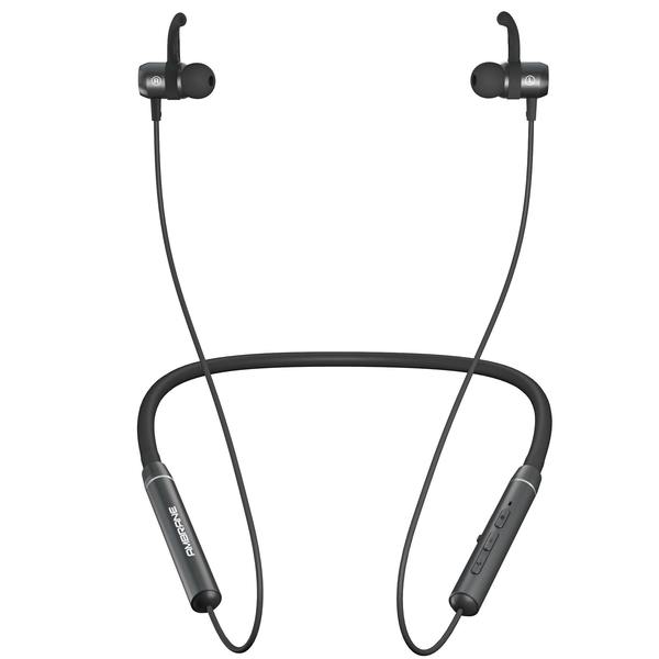 Ambrane Bassband Lite Wireless Bluetooth Earphones with High Bass Sound, Magnetic Clasps and Non-stop Playtime of 6 Hours(Black)  2 reviews"