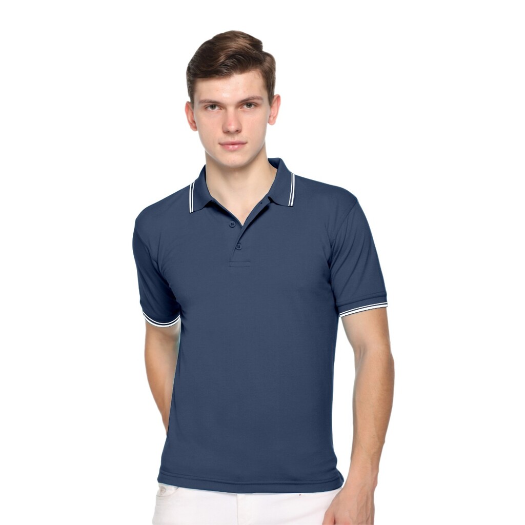 TIPLINE  Double Tipped Polo T-Shirt