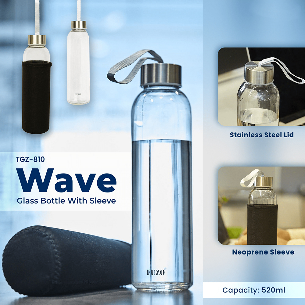 WAVE - Glass Bottle  TGZ-810
