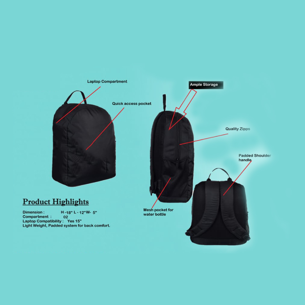 Laptop Backpack - ITN 10