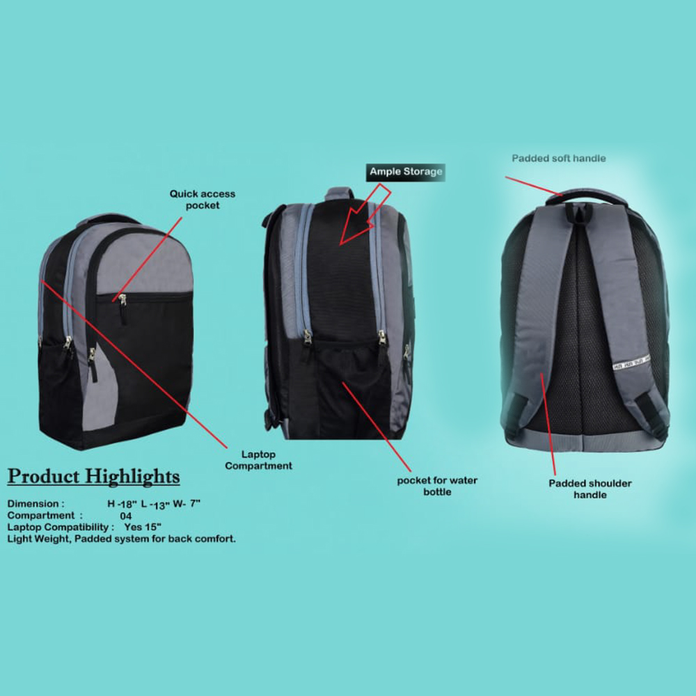 Laptop Backpack - ITN 16