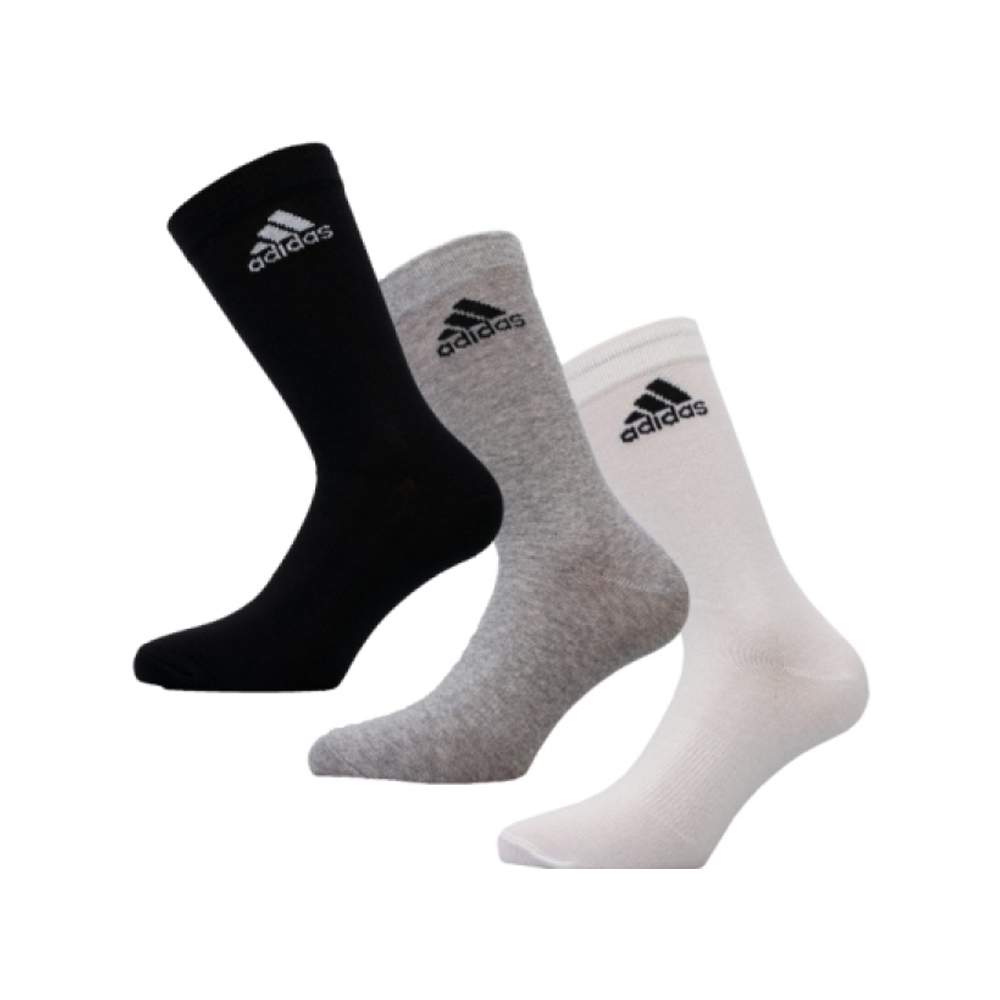 Adidas Socks-Grey/black/white Colour