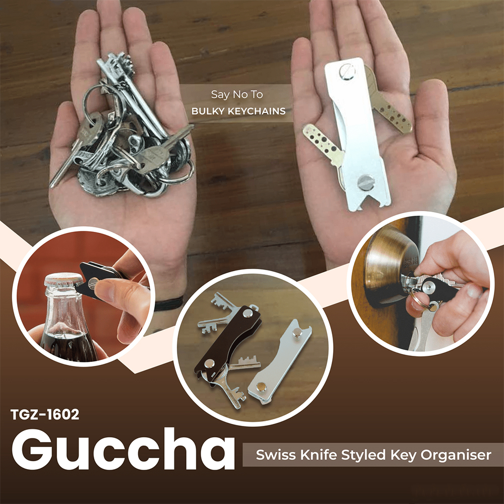 TGZ-1602 - Guccha - Swiss Knife Styled Key Organizer