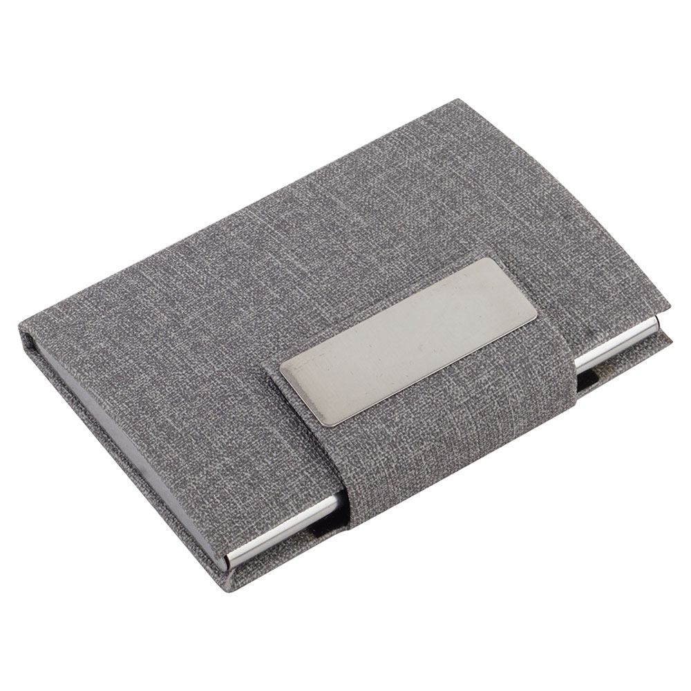 FTJ - CH 02 - Grey Flap Card Holder