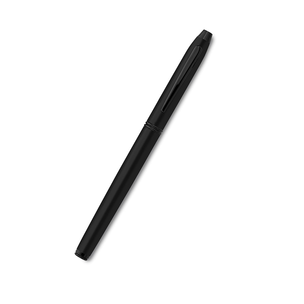 FTJ - MP 40 - Black Cross Roller Metal Pen