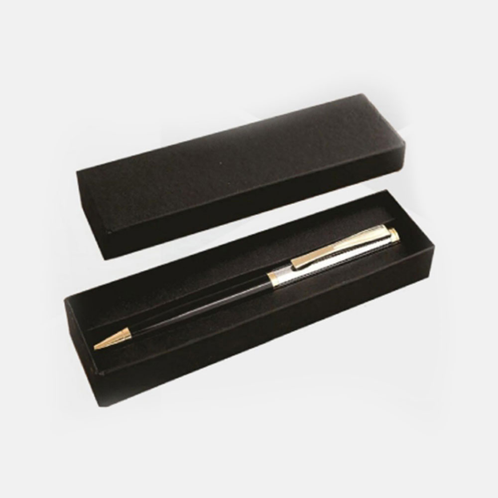 FTJ - B3 - Black Paper Pen Box