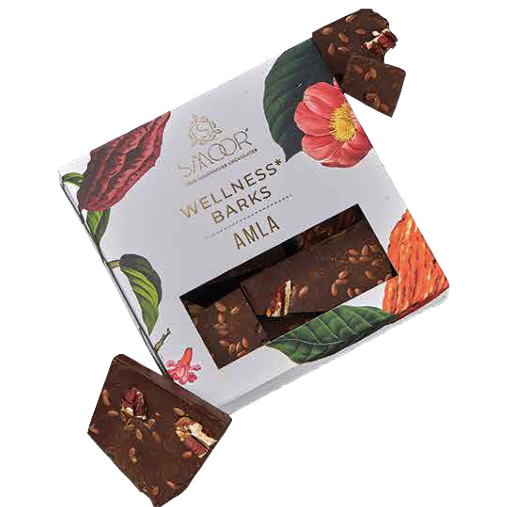 SMOOR CHOCOLATES -  WELLNESS BARKS AMLA