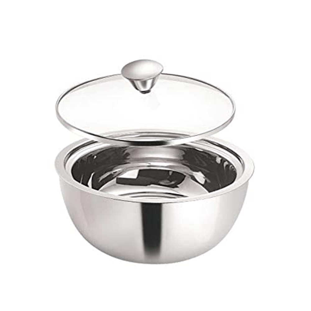 BOROSIL STAINLESS STEEL  INSULATED CURRY SERVER