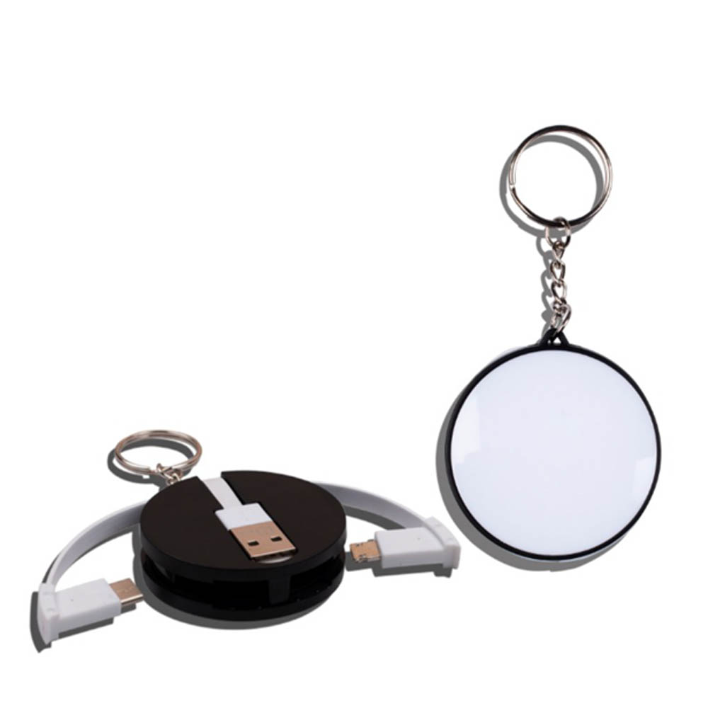 Saturn - 3-in-1 Charging Cable (Keychain)