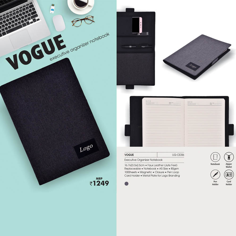 VOGUE - Executive Organizer Notebook