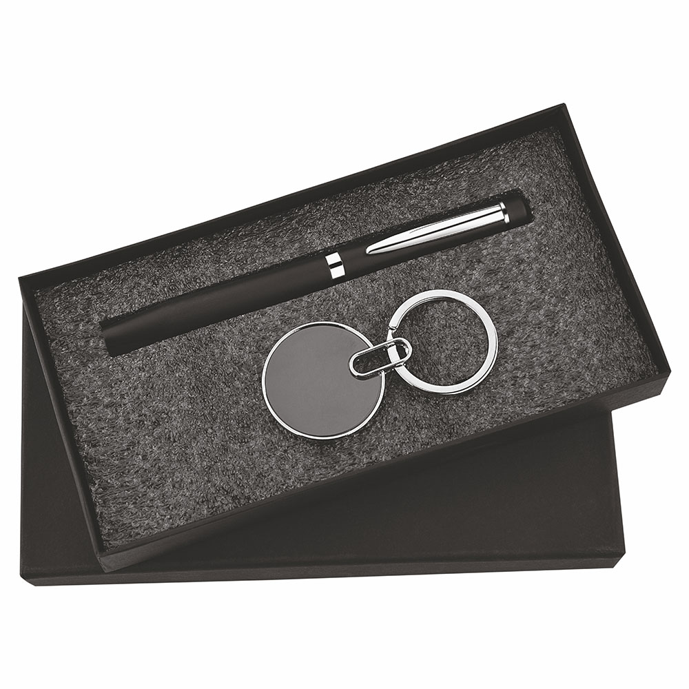 FTJ - Sr 104 - Garnet Pen & Keychain
