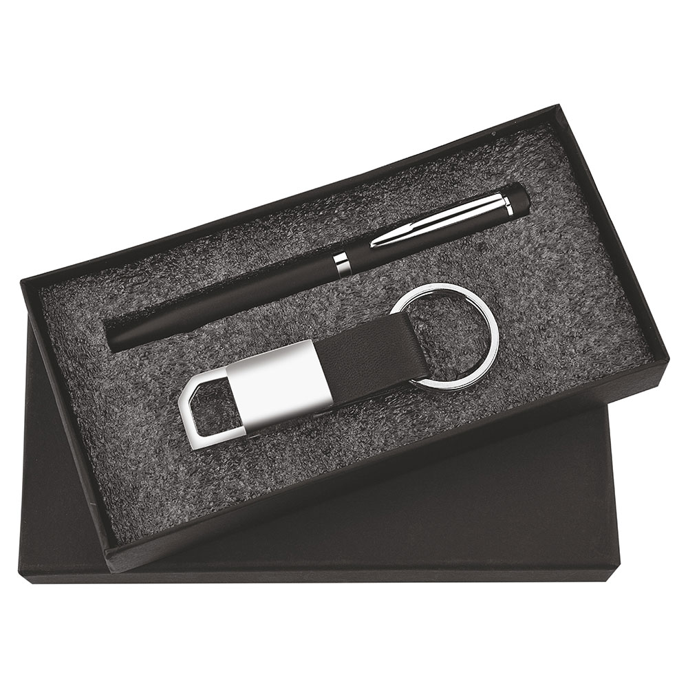 FTJ - Sr 111 - Saphire Pen & Keychain