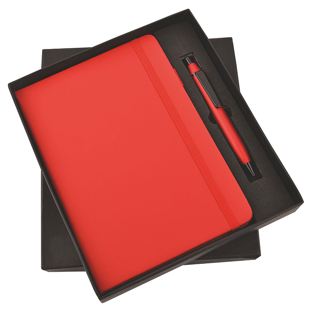 FTJ - Sr 139 - Red Elastic Pen & Diary