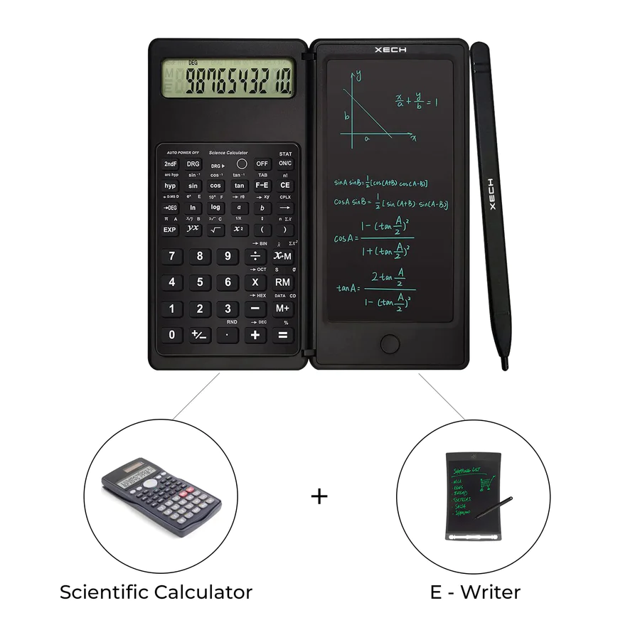 XECH- DigiFold PRO -  Scientific   Calculator with E-Writer