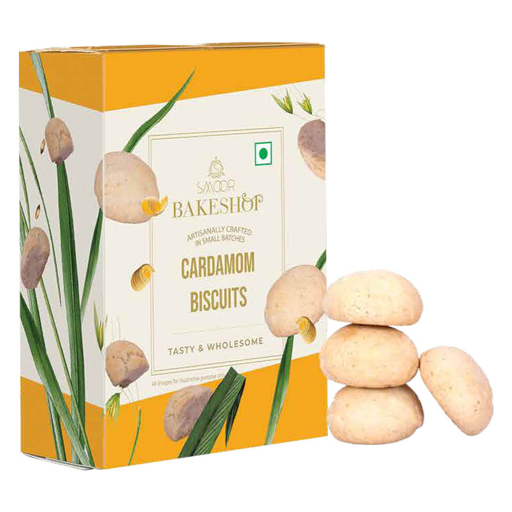 SMOOR CHOCOLATES - CARDAMOM BISCUITS