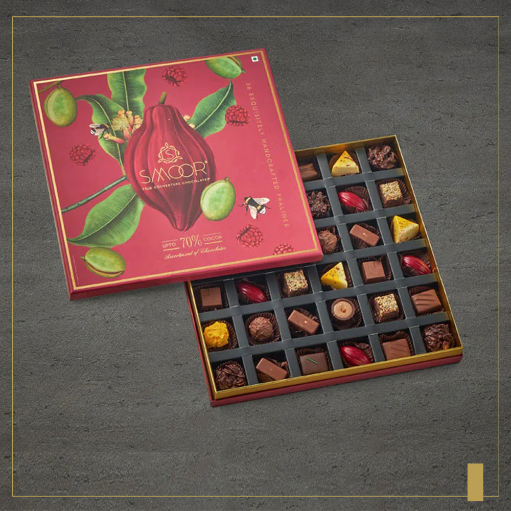 SMOOR CHOCOLATES -  LUXURY CHOCOLATES BOX Of 36