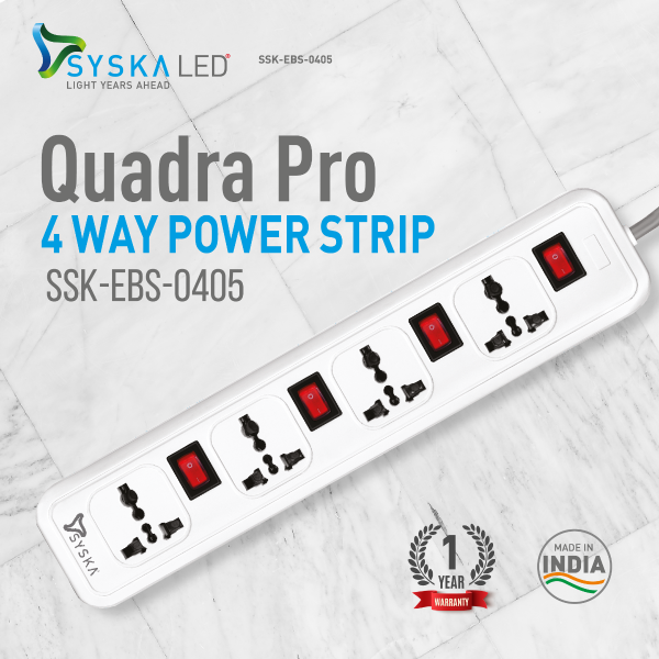 TK-SYSKA-SSK-EBS-0405_QUADRAPRO  (4 Way Power Strip)