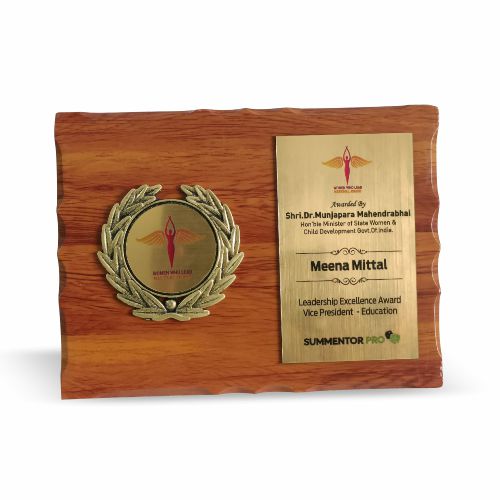 FTK Honey Award - 399-335 Wooden Plaque