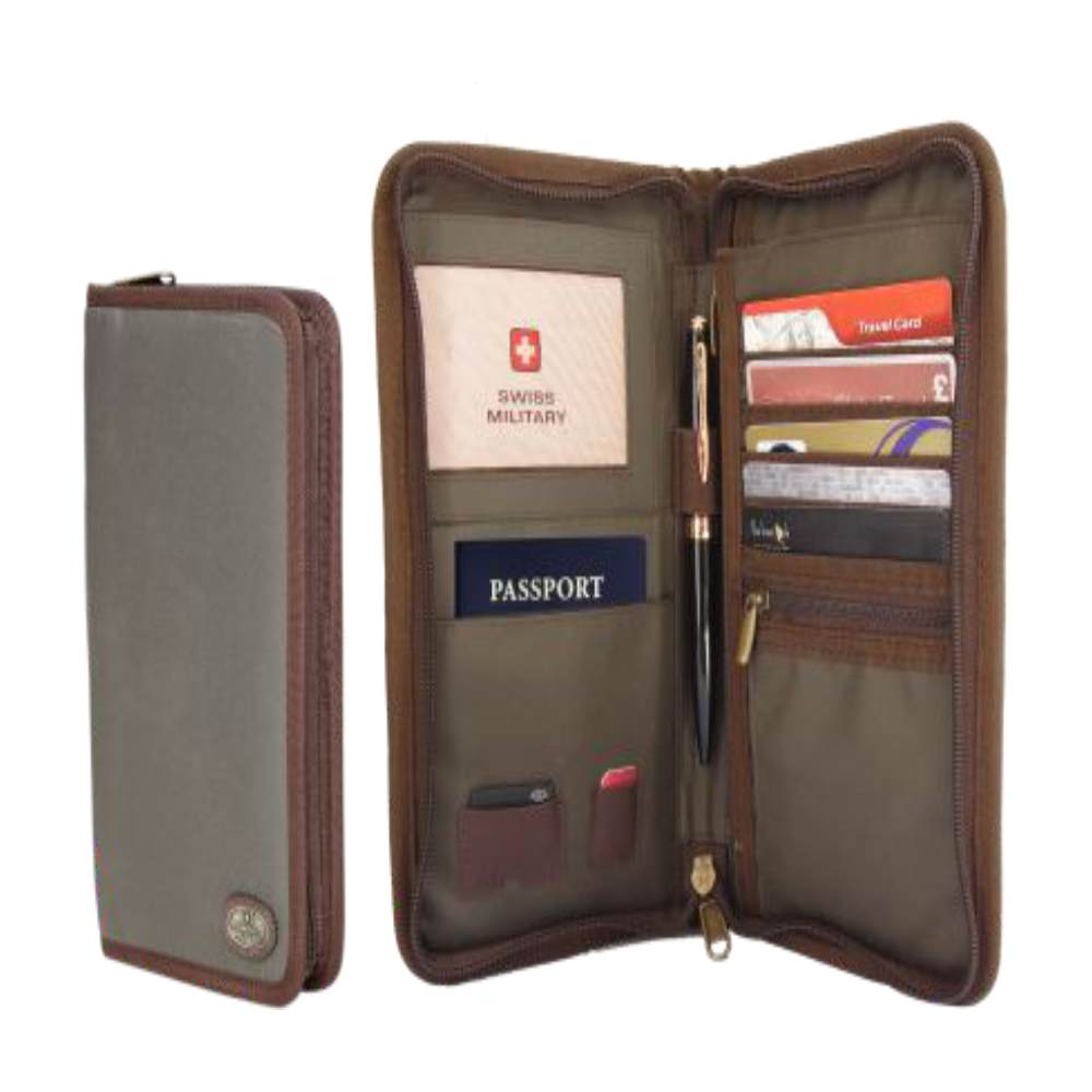SWISS MILITARY-TRAVEL WALLET