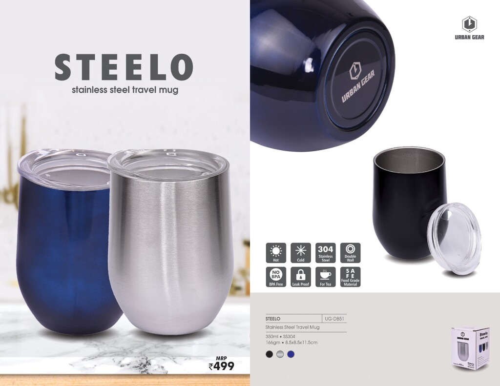 UG-DB51S - STEELO - Stainless Steel Travel Mug