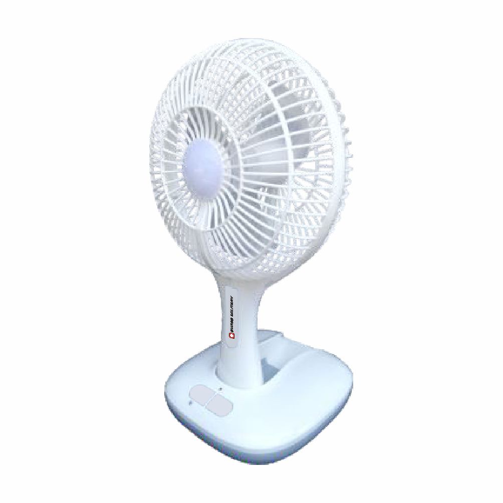 SWISS MILITARY-SM- RECHARGEABLE MULTI FUNCTION FAN WITH LIGHT