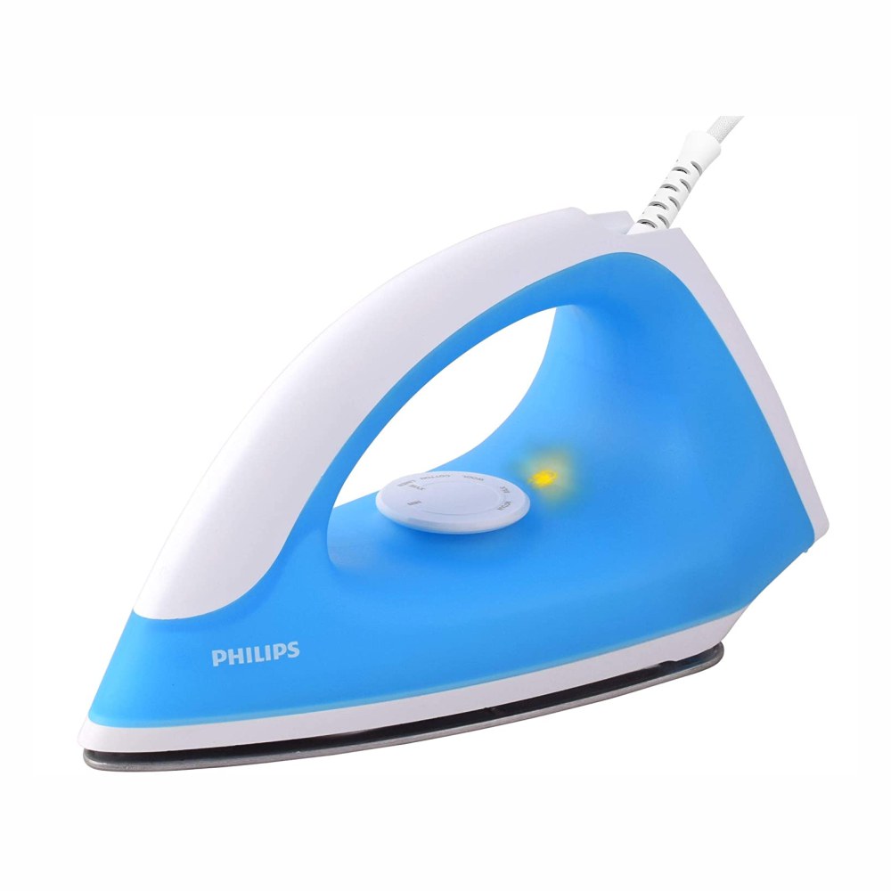 Philips Dry Iron - Linished - 750W  ( Ready Light Indicator precious tip & button groove)