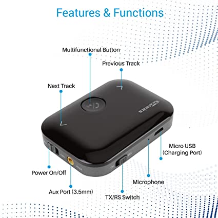 Portronics Auto 14 - Wireless Audio Adapter