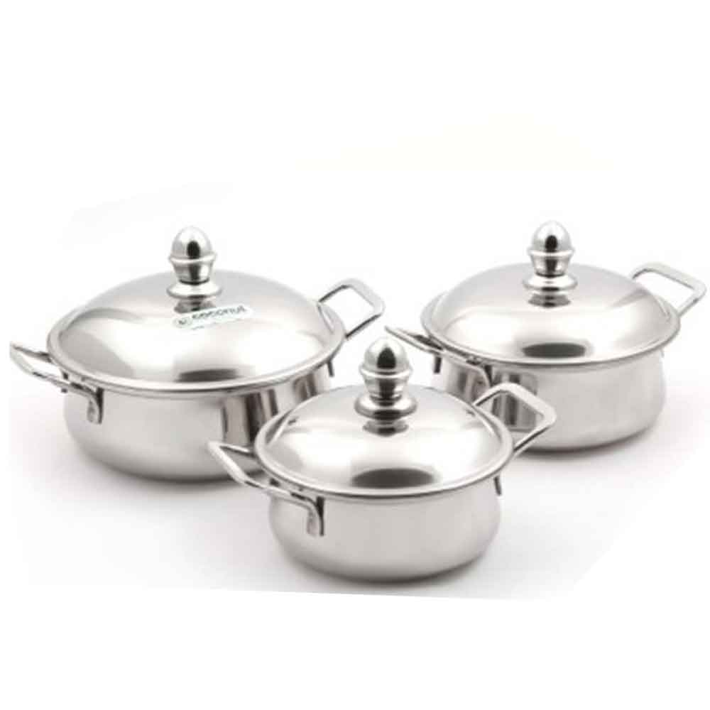 Coconut Diva Collection Set of 3pcs Cookware