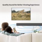 Portronics Pure Sound 101- Soundbar with Wired Subwoofer, Bluetooth, and HDMI