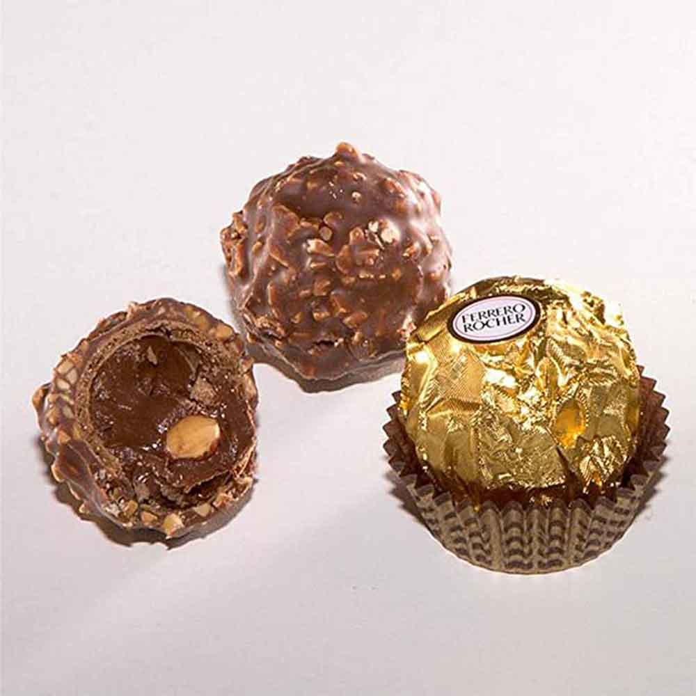 Ferrero Rocher Chocolate Iconic Pack of 4 Pralines