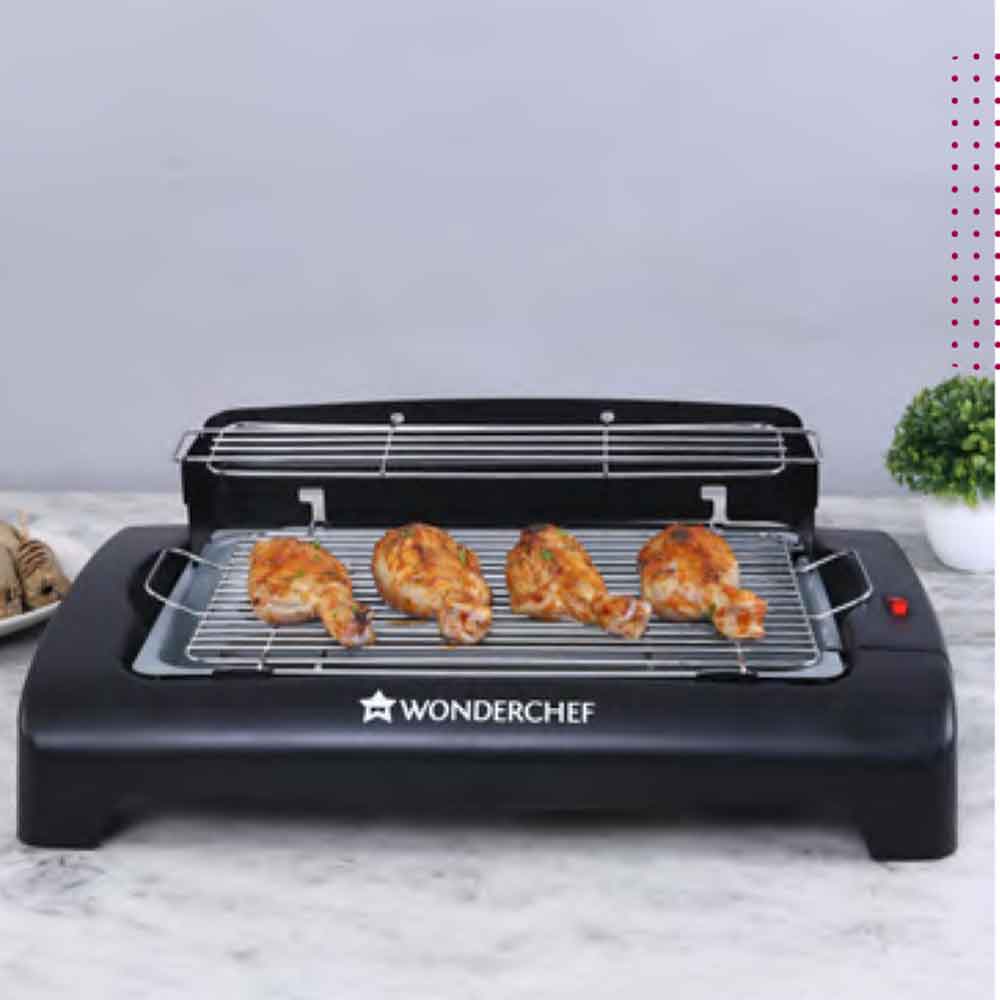 WONDERCHEF SMOKY GRILL ELECTRIC BARBEQUE