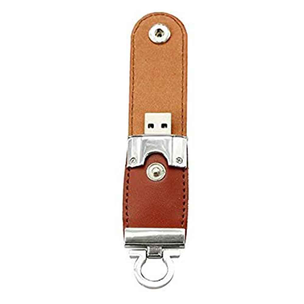 Leather Key Chain pendrive